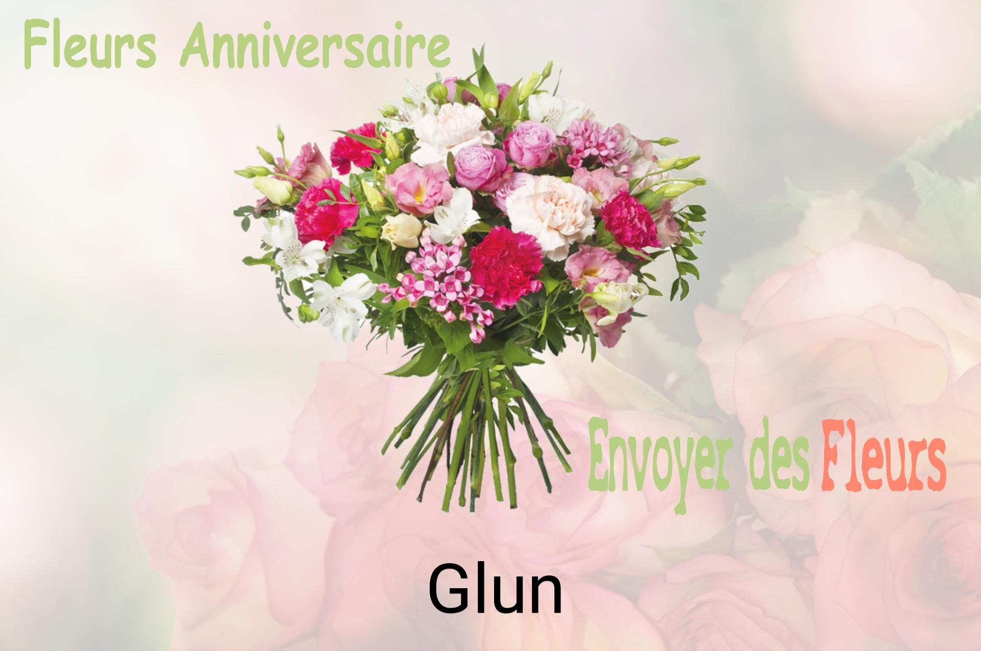 Bouquet de fleurs d’anniversaire livré à Glun